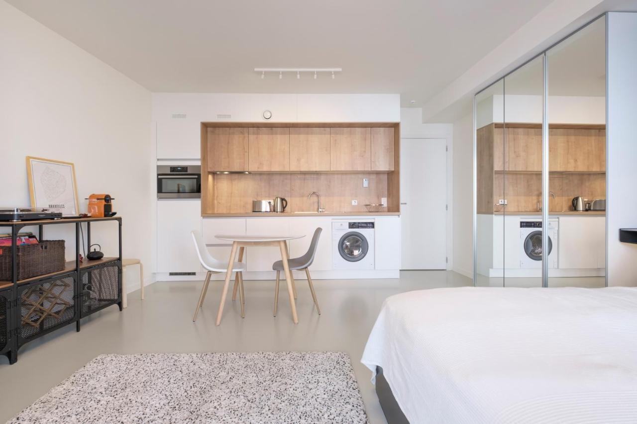 브뤼셀 Mini Loft With Terrace 아파트 외부 사진