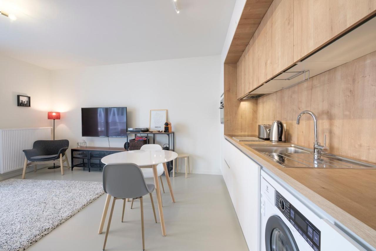 브뤼셀 Mini Loft With Terrace 아파트 외부 사진